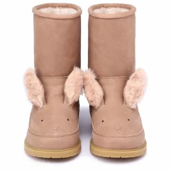 Clearance Donsje Bottes Fourrées Wadudu Exclusive Lapin | Marron glacé