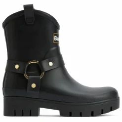 Barbour Bottes Harness Elley Caoutchouc | Noir New