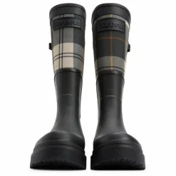 Barbour Bottes Hautes Dena Caoutchouc | Noir Sale