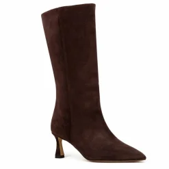 Femme Bobbies Bottes Petra Suède |