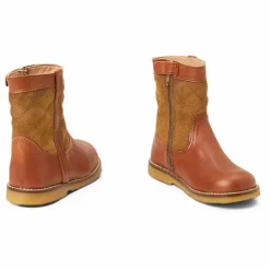 Petit Nord Bottes Zip Lorride | Cognac Online