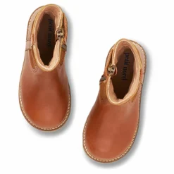 Petit Nord Bottes Zip Lorride | Cognac Online