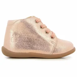 Pom d'Api Bottillons Stand Up | Or rose