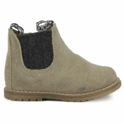 Online Pom d'Api Bottines Bob Jod Zip Velours | Kaki