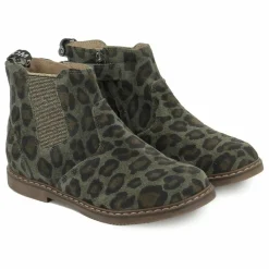 Enfant Pom d'Api Bottines City Jodzip Léopard |