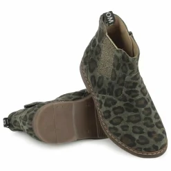 Enfant Pom d'Api Bottines City Jodzip Léopard |
