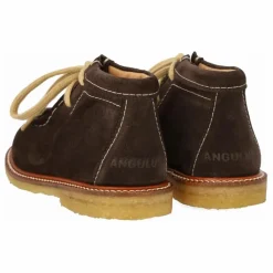 Outlet Angulus Bottines Lacets | Marron