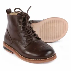 Online Young Soles Bottines Lacets Buster | Marron