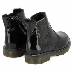 Enfant Pom d'Api Bottines Sid Jod Zip Fur Vernis |