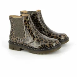 Pom d'Api Bottines Sid Jodzip Leopard | Brun Best