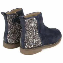 Enfant Pom d'Api Bottines Trip Back Velours Glitter |