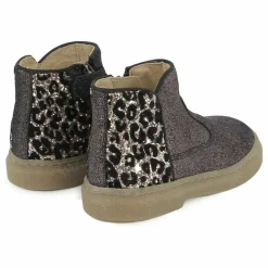 Enfant Pom d'Api Bottines Trix Back Velours |
