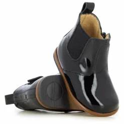 Tartine et Chocolat Bottines Zip Elast Vernis | Noir Discount