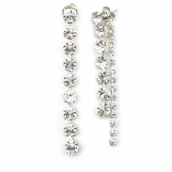 Perrine Taverniti Boucles d'Oreilles Asymétriques Alma | Argenté Discount