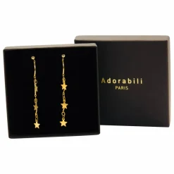 Enfant Adorabili Bijoux, Montres|Accessoires De Mode|Boucles d'Oreilles Asymétriques Etoiles |