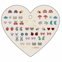 Mimi & Lula Boucles d'oreilles autocollantes | Rose Discount