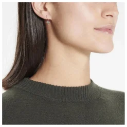 Femme 5 Octobre Boucles d'Oreilles Cross |