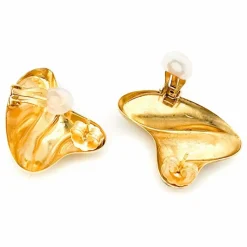 Perrine Taverniti Boucles d'Oreilles Drapier | Doré Clearance