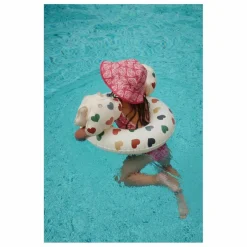 Konges Sløjd Bouée gonflable Cœurs | Ecru Best