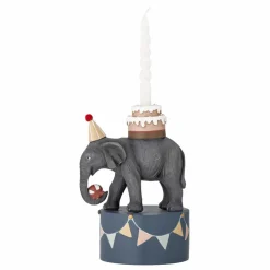 Bloomingville Mini Bougeoir Eléphant Flor Multicolore Clearance