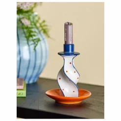 Sale Bloomingville Bougeoir en grès Kairi | Ivoire