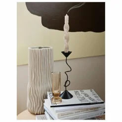 Broste Copenhagen Bougeoir Selma | Noir Best