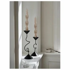 Broste Copenhagen Bougeoir Selma | Noir Best