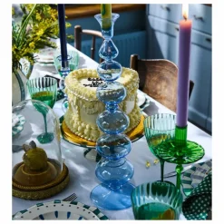 Anna + Nina Bougeoir Stone Balloon | Bleu Discount