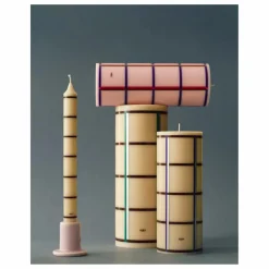 Hay Vases, Objets Déco|Bougeoir Tube en faïence |