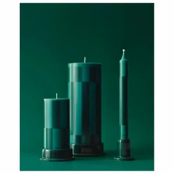 Hay Bougeoir Tube en faïence | Vert foncé Hot