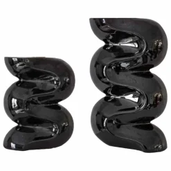 Cosin Bougeoirs Ganache - Set de 2 | Noir Online