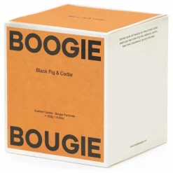 Boogie Bougie Bougie Black Fig & Cedar Non teinté Discount