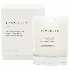 Brooklyn Candle Studio Bougie Escapist Brooklyn - 370 g Blanc New