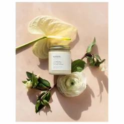 Brooklyn Candle Studio Bougie Minimalist Santal - 212 g Blanc Outlet