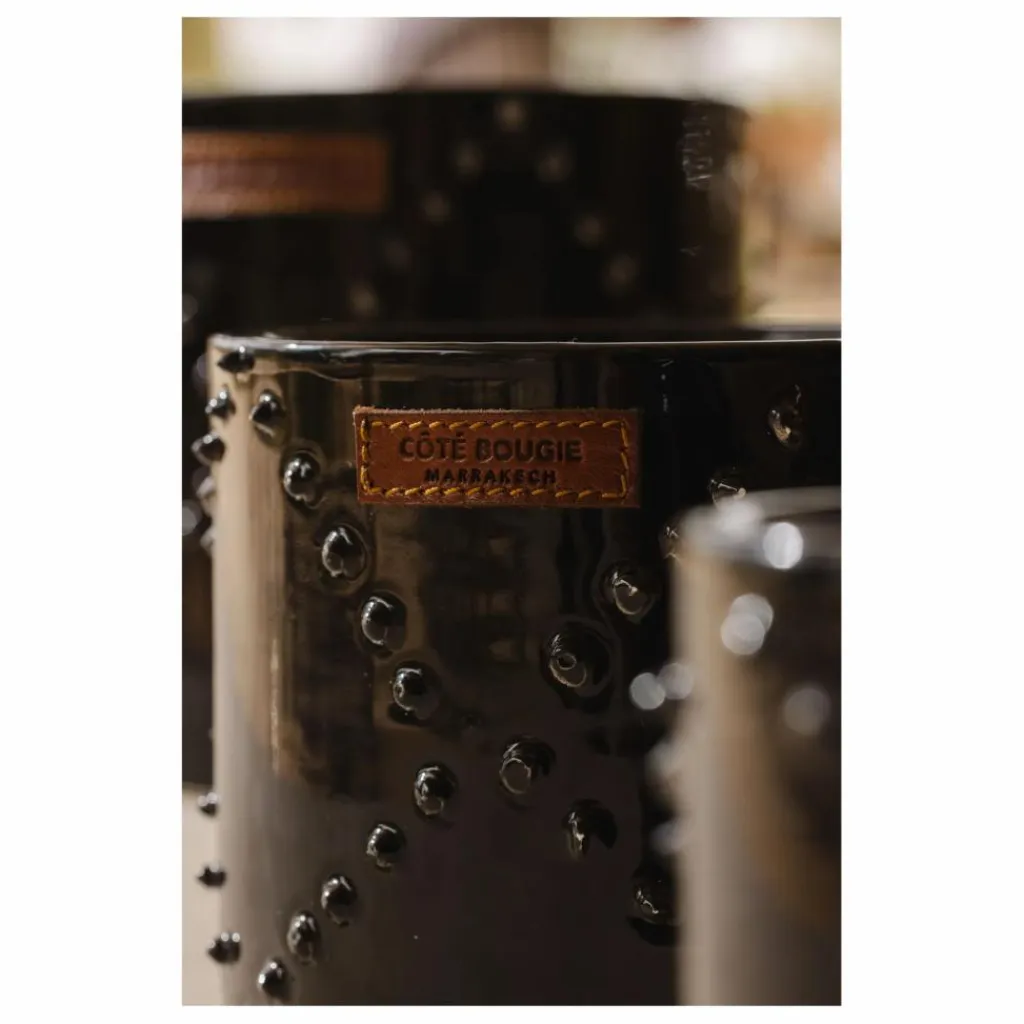 Homme Côté Bougie Bougie Nomad Noir - Cèdre de l'atlas