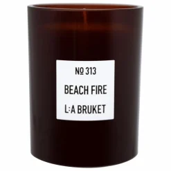 Discount L:A BRUKET Bougie parfumée Beach Fire - 260g | Non teinté