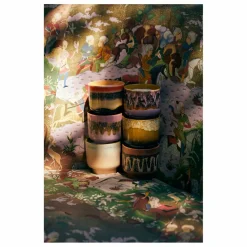 HKliving Bougie 70s ceramics Tulum | Orange Discount