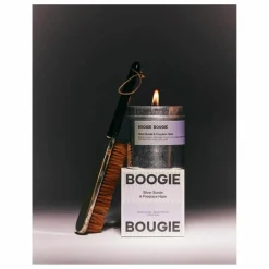 Sale Boogie Bougie Bougie Silver Suede & Fireplace Haze Non teinté