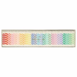 Enfant Meri Meri Décoration De Fête|Bougies d'anniversaire rayées - Set de 50