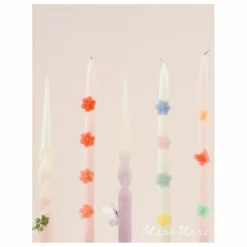 Enfant Meri Meri Décoration De Fête|Bougies Fleurs - set de 2 |