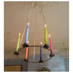 Best Anna + Nina Bougies Olive - Set de 2 | Vert olive