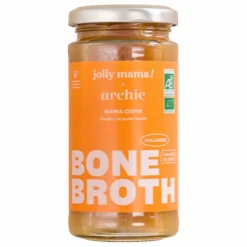 Jolly Mama Bouillon d'os de poule Mama Cider - 6 bouillons de 240 ml Non teinté Sale