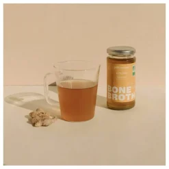 Jolly Mama Bouillon d'os de poule Mama Cider - 6 bouillons de 240 ml Non teinté Sale