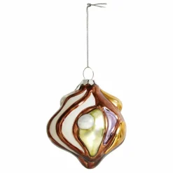 Enfant HKliving Boule de Noël anatomic ronde en verre