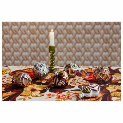 Hot HKliving Boule de Noël bijoux ronde en verre Multicolore