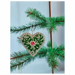 Enfant Rice Décoration De Fête|Boule de Noël Cœur |