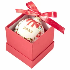 Online Jayne Redmond Boule de noël en porcelaine 2022 Multicolore