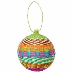 Enfant Ames Décoration De Fête|Boule de noël Jipi en rotin