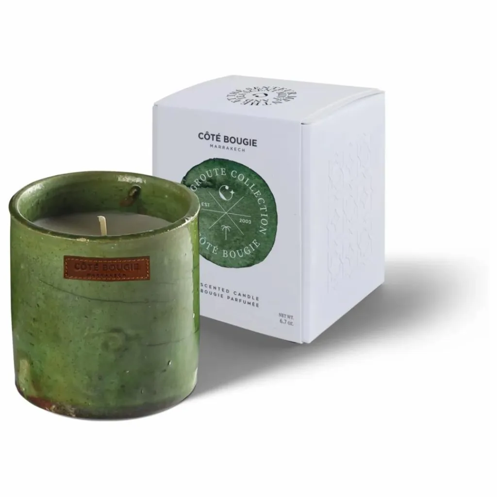 Homme Côté Bougie Bourgie Tamgroute Verte - Menthe & Thé