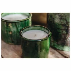 Homme Côté Bougie Bourgie Tamgroute Verte - Menthe & Thé